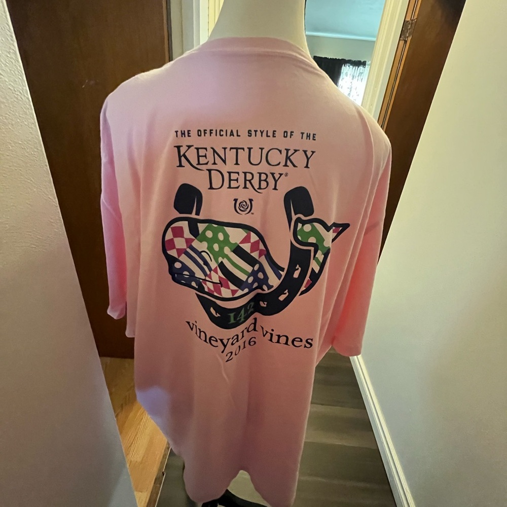 Vineyard Vines Light Pink Short Sleeve Tee - Picture 3 of 3